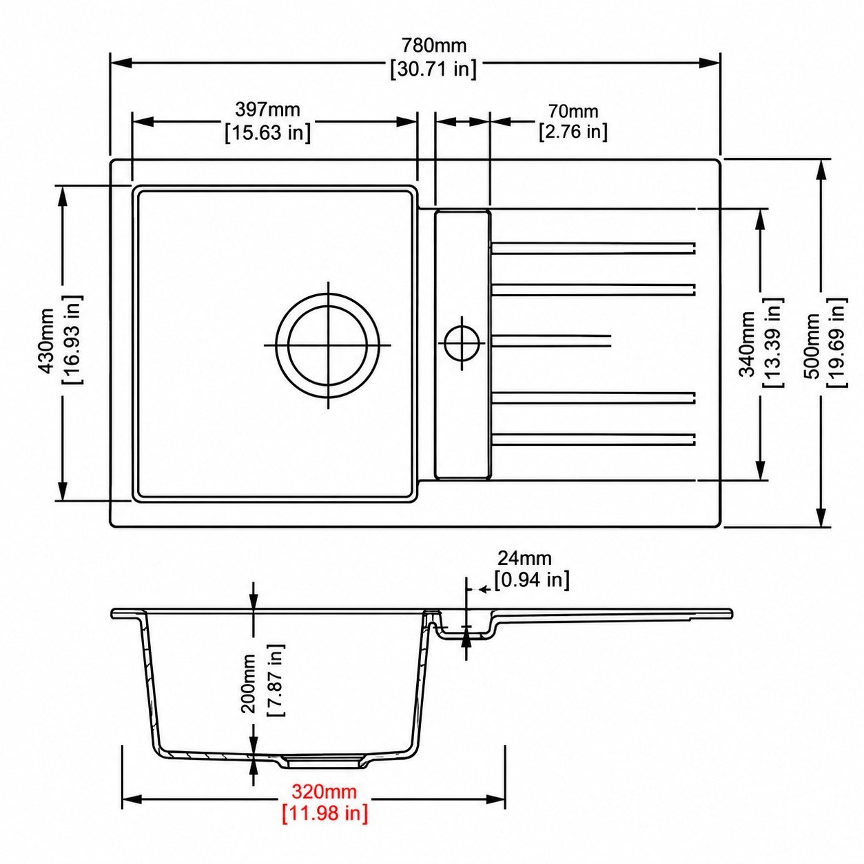 Carysil CY- TIP TOE D 100S, quartz (view 2)